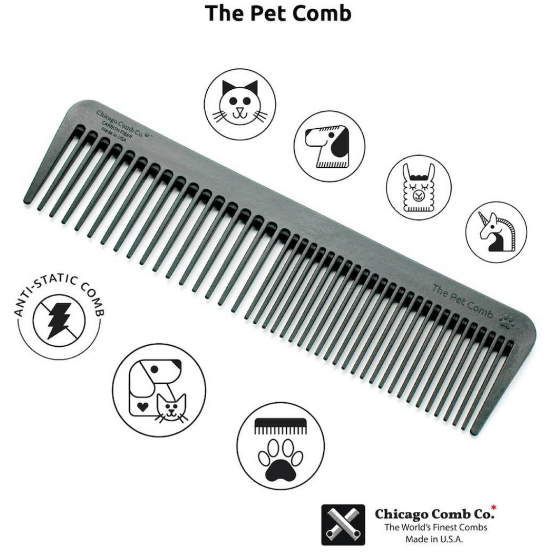 The Pet Comb from Chicago Comb co.
