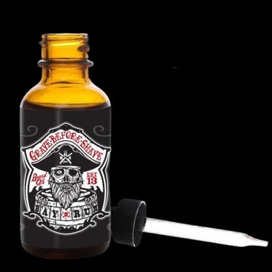 Beard Oil Bay Rum from Grave Before Shave