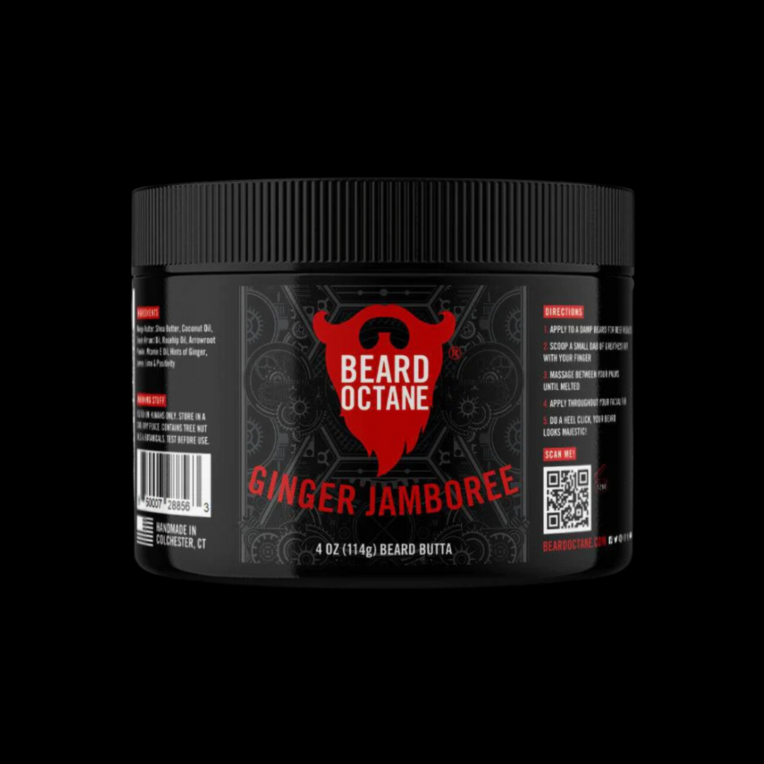 Ginger Jamboree beard butter from Beard Octane