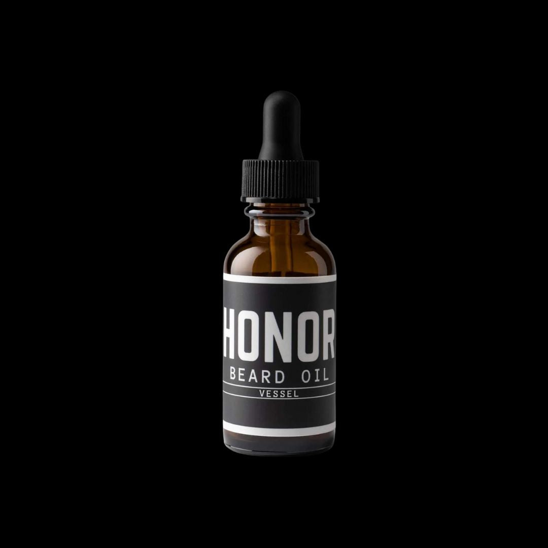Beard Oil Vessel from Honor Initiative